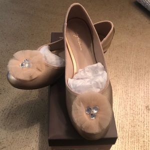 Girls Ruby & Bloom ballet slippers